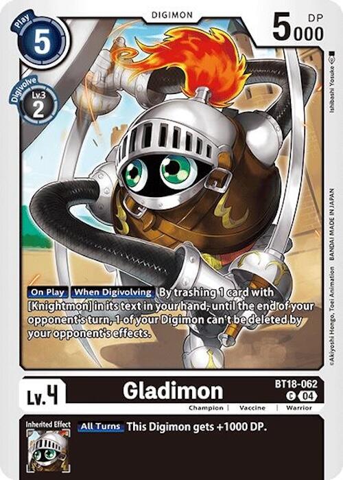 Gladimon [BT18-062] [Release Special Booster 2.0] | Mindsight Gaming