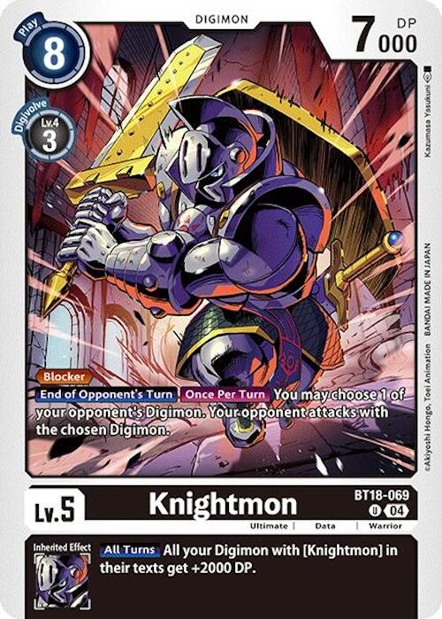 Knightmon [BT18-069] [Release Special Booster 2.0] | Mindsight Gaming