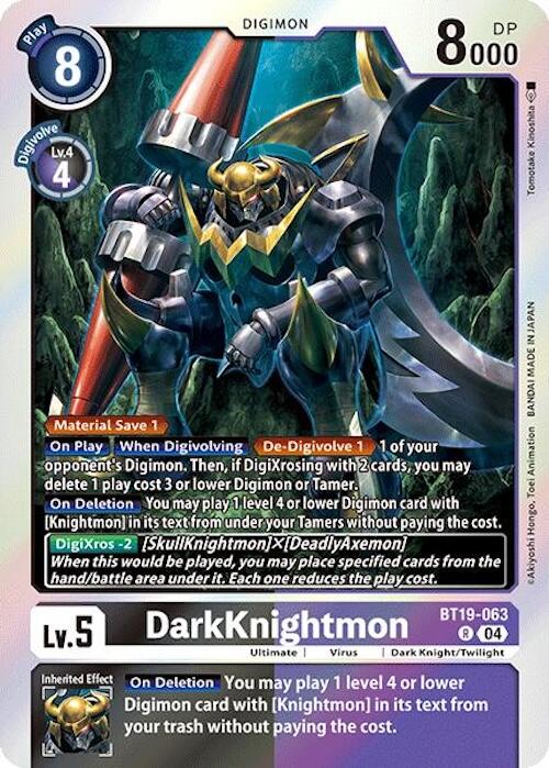 DarkKnightmon [BT19-063] [Release Special Booster 2.0] | Mindsight Gaming