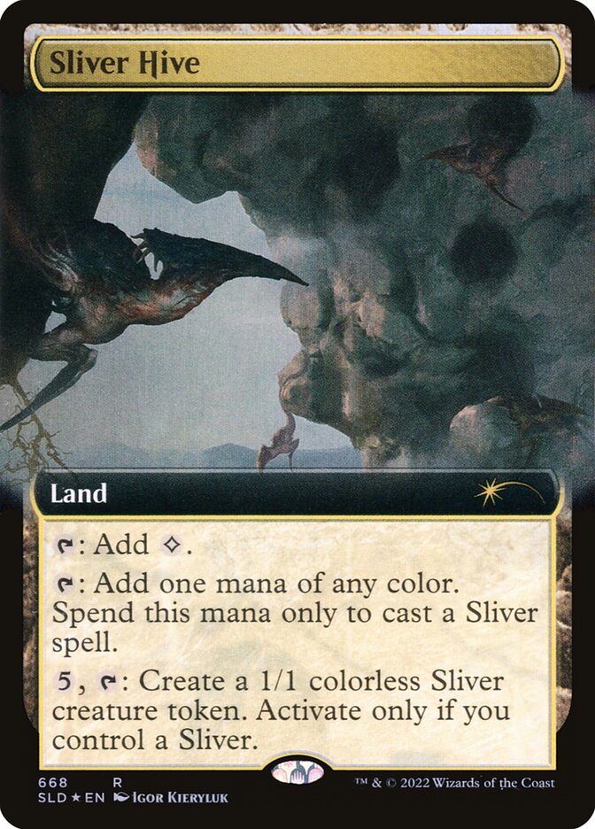 Sliver Hive (Extended Art) [Secret Lair Drop Promos] | Mindsight Gaming