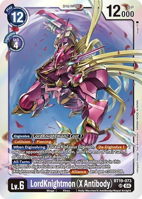 LordKnightmon (X Antibody) [BT19-073] [Release Special Booster 2.0] | Mindsight Gaming