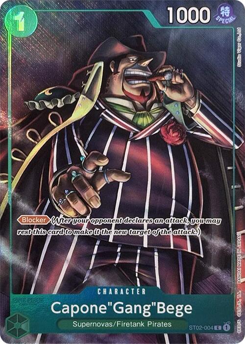 Capone"Gang"Bege (Premium Card Collection -Best Selection Vol. 2-) [One Piece Promotion Cards] | Mindsight Gaming