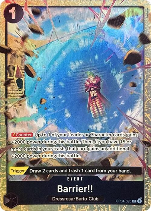 Barrier!! (Premium Card Collection -Best Selection Vol. 2-) [One Piece Promotion Cards] | Mindsight Gaming