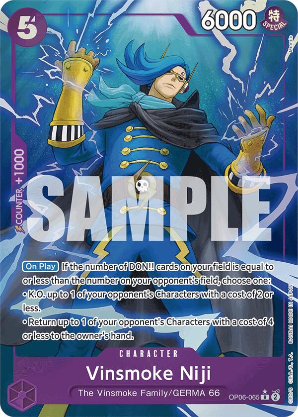 Vinsmoke Niji (OP06-065) (Full Art) [Premium Booster -The Best-] | Mindsight Gaming