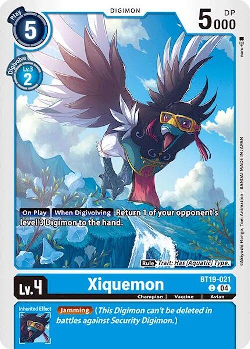 Xiquemon [BT19-021] [Release Special Booster 2.0] | Mindsight Gaming