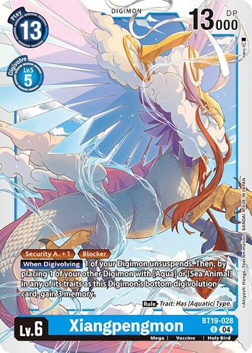 Xiangpengmon [BT19-028] [Release Special Booster 2.0] | Mindsight Gaming