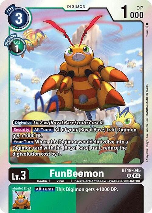 FunBeemon [BT19-045] [Release Special Booster 2.0] | Mindsight Gaming