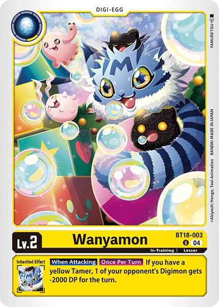 Wanyamon [BT18-003] [Release Special Booster 2.0] | Mindsight Gaming