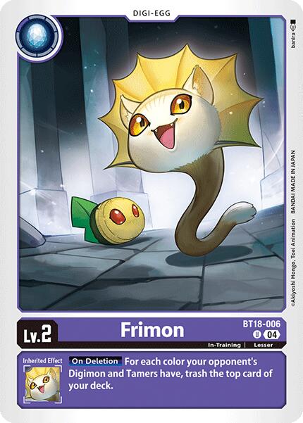 Frimon [BT18-006] [Release Special Booster 2.0] | Mindsight Gaming