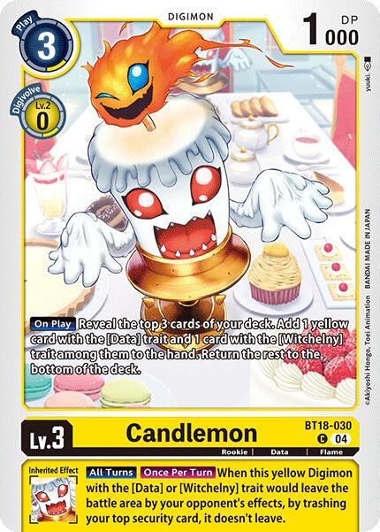 Candlemon [BT18-030] [Release Special Booster 2.0] | Mindsight Gaming