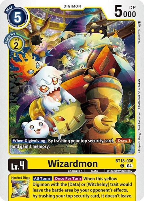 Wizardmon [BT18-036] [Release Special Booster 2.0] | Mindsight Gaming