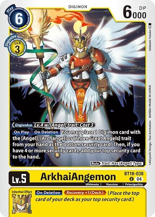 ArkhaiAngemon [BT18-038] [Release Special Booster 2.0] | Mindsight Gaming