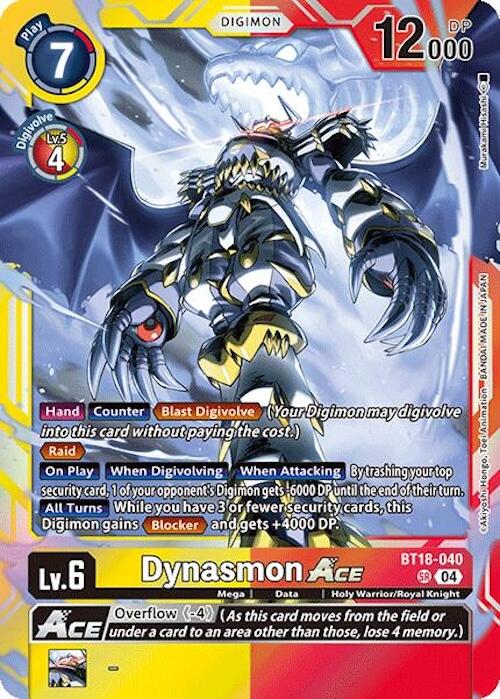 Dynasmon ACE [BT18-040] [Release Special Booster 2.0] | Mindsight Gaming