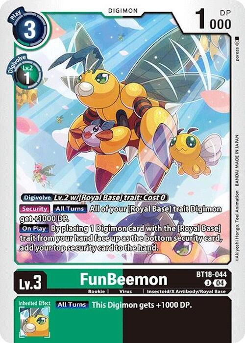 FunBeemon [BT18-044] - BT18-044 [Release Special Booster 2.0] | Mindsight Gaming