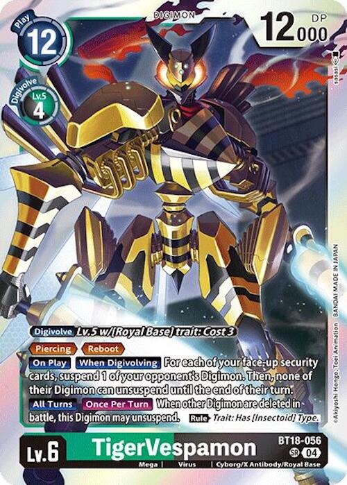 TigerVespamon [BT18-056] [Release Special Booster 2.0] | Mindsight Gaming