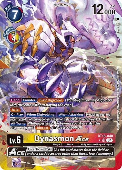 Dynasmon ACE [BT18-040] (Alternate Art) [Release Special Booster 2.0] | Mindsight Gaming