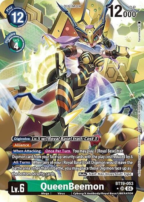 QueenBeemon [BT19-053] (Alternate Art) [Release Special Booster 2.0] | Mindsight Gaming