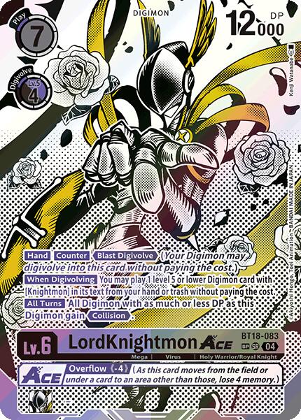 LordKnightmon ACE [BT18-083] (Textured) [Release Special Booster 2.0] | Mindsight Gaming