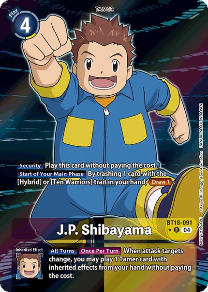 J.P. Shibayama [BT18-091] (Release Special Booster 2.0: Box Promotion Pack) [Release Special Booster 2.0] | Mindsight Gaming