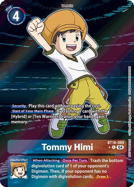 Tommy Himi [BT18-089] (Release Special Booster 2.0: Box Promotion Pack) [Release Special Booster 2.0] | Mindsight Gaming