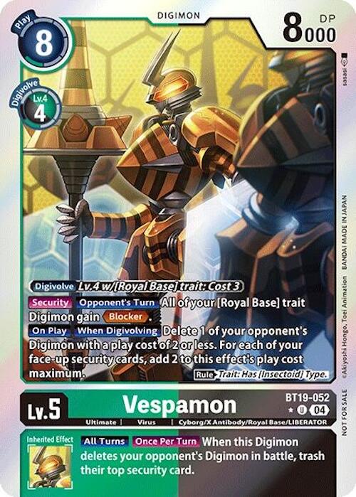 Vespamon [BT19-052] (Release Special Booster 2.0: Box Promotion Pack) [Release Special Booster 2.0] | Mindsight Gaming