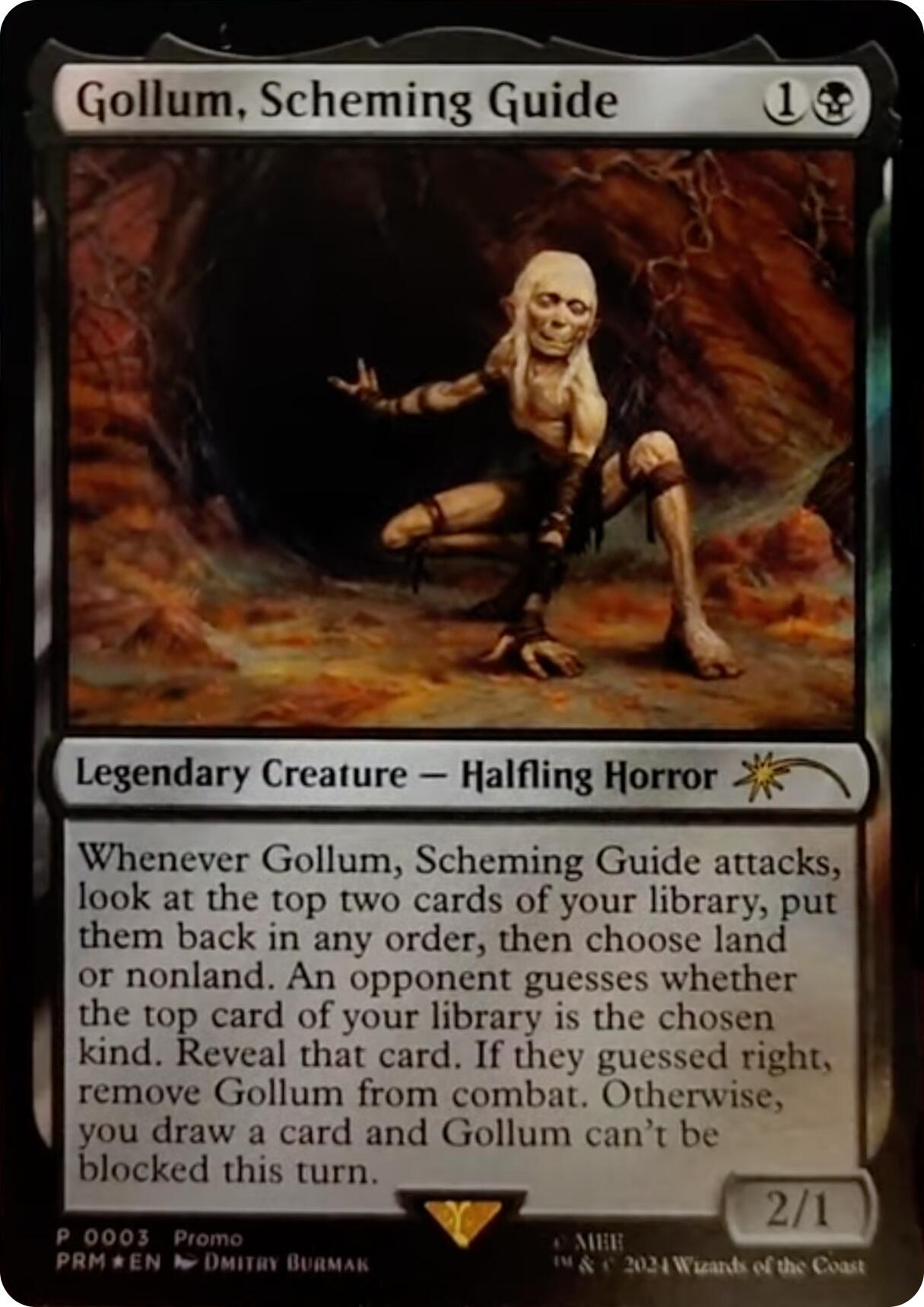 Gollum, Scheming Guide [Resale Promos] | Mindsight Gaming