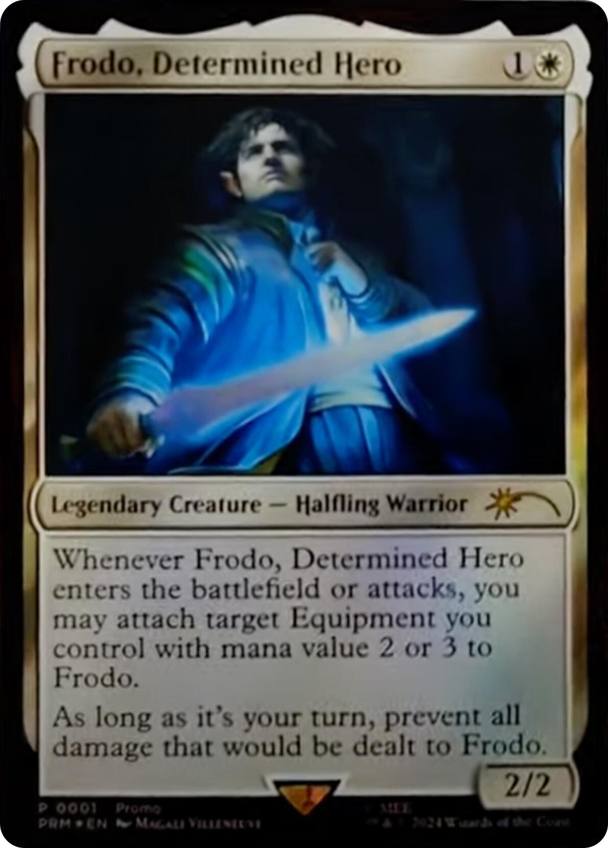 Frodo, Determined Hero [Resale Promos] | Mindsight Gaming