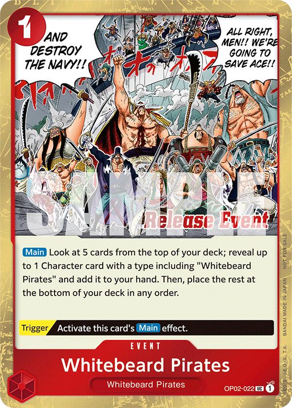 Whitebeard Pirates (ST15 - ST20 Release Event Winner Pack) [One Piece Promotion Cards] | Mindsight Gaming