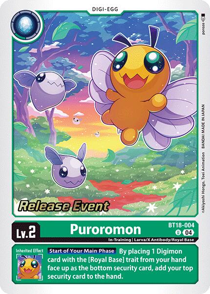 Puroromon [BT18-004] [Release Special Booster 2.0 Pre-Release Cards] | Mindsight Gaming