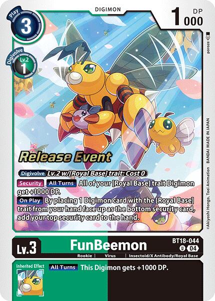 FunBeemon [BT18-044] [Release Special Booster 2.0 Pre-Release Cards] | Mindsight Gaming