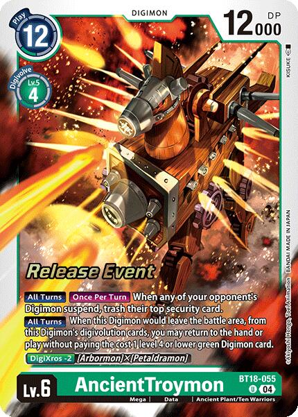 AncientTroymon [BT18-055] [Release Special Booster 2.0 Pre-Release Cards] | Mindsight Gaming