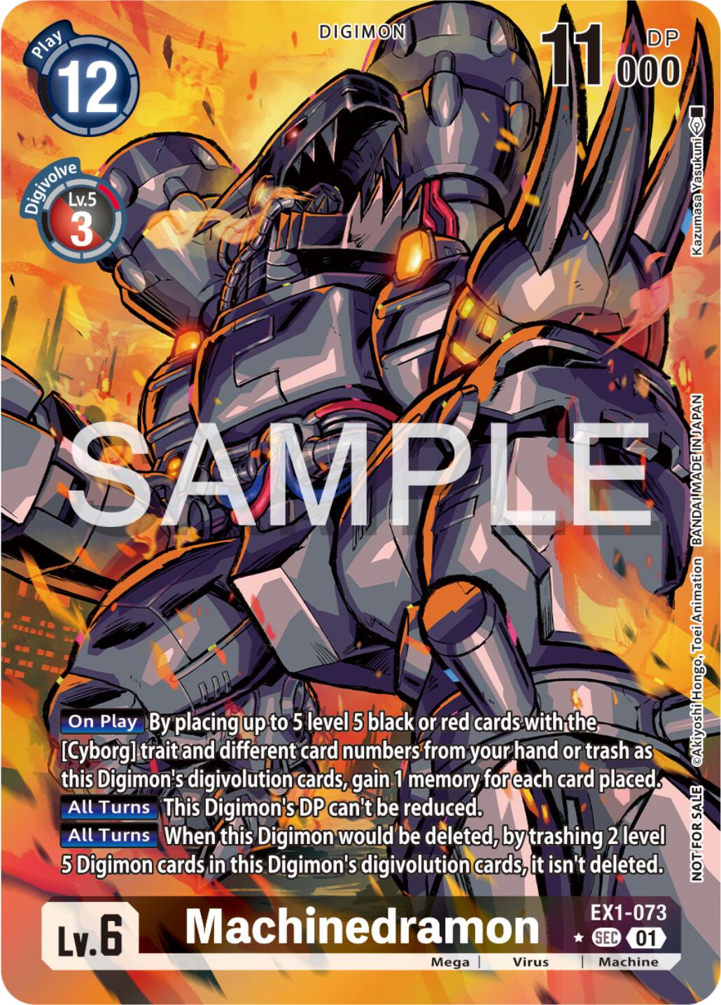 Machinedramon [EX1-073] (Release Special Booster Ver.2.0 Celebration Event Winner) [Release Special Booster 2.0 Pre-Release Cards] | Mindsight Gaming