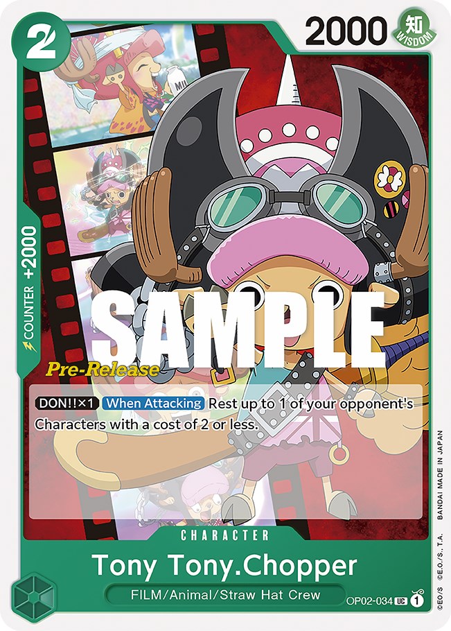 Tony Tony.Chopper [Paramount War Pre-Release Cards] | Mindsight Gaming