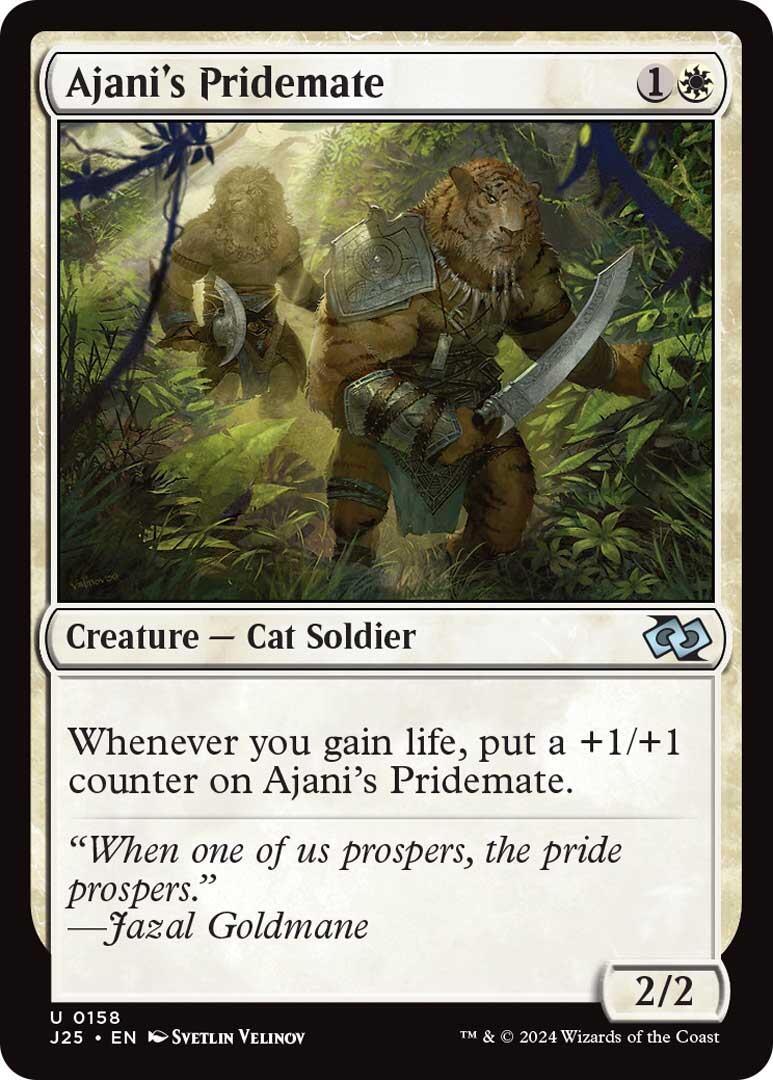 Ajani's Pridemate [Foundations Jumpstart] | Mindsight Gaming