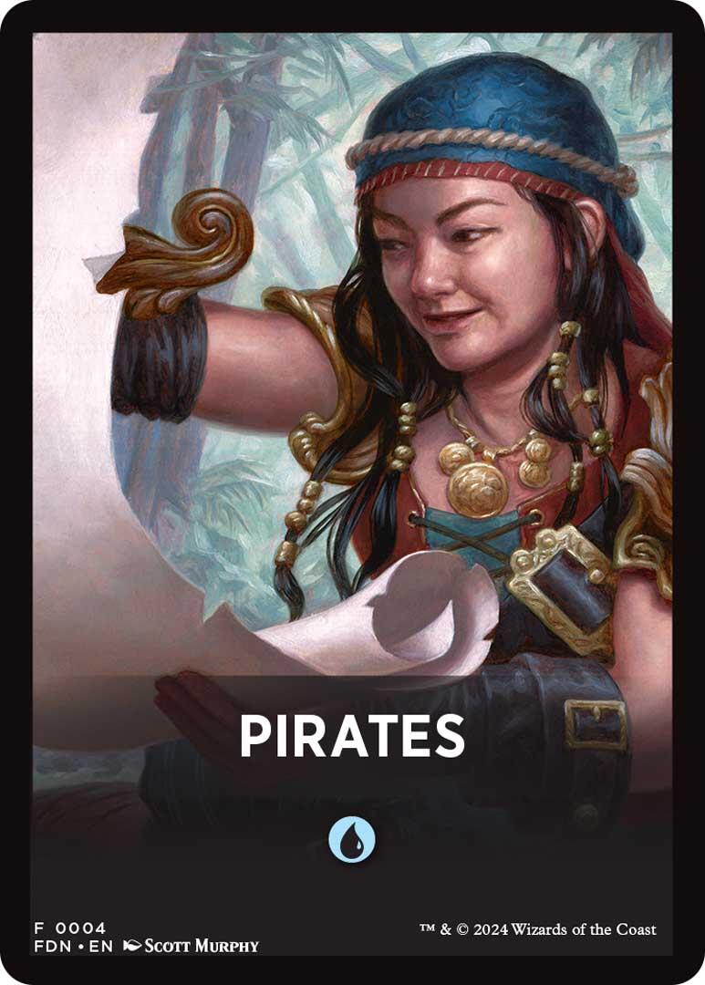 Pirates Theme Card [Foundations Tokens] | Mindsight Gaming