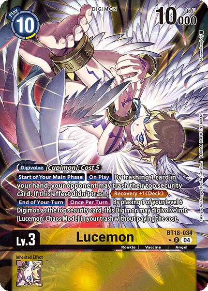 Lucemon [BT18-034] (Alternate Art) [Release Special Booster 2.0] | Mindsight Gaming