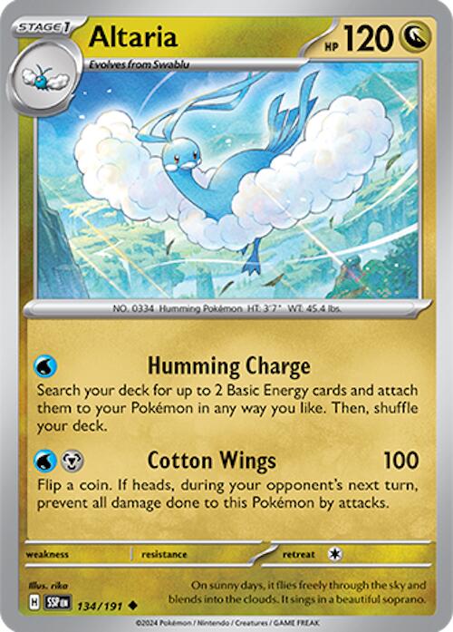 Altaria (134/191) [Scarlet & Violet: Surging Sparks] | Mindsight Gaming