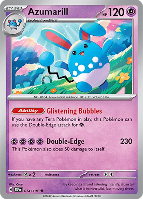 Azumarill (074/191) [Scarlet & Violet: Surging Sparks] | Mindsight Gaming