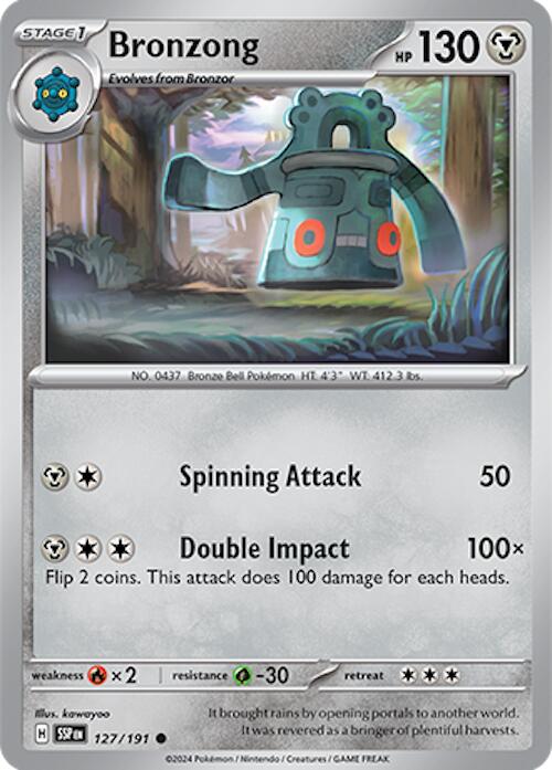 Bronzong (127/191) [Scarlet & Violet: Surging Sparks] | Mindsight Gaming