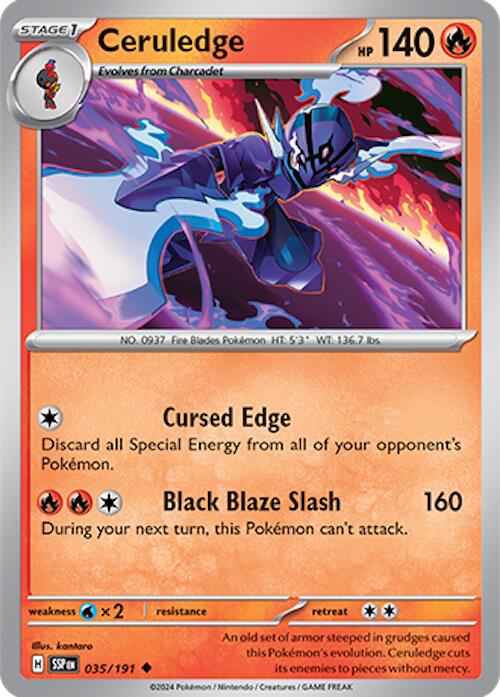 Ceruledge (035/191) [Scarlet & Violet: Surging Sparks] | Mindsight Gaming