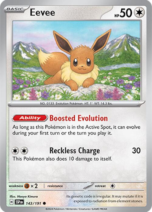 Eevee (143/191) [Scarlet & Violet: Surging Sparks] | Mindsight Gaming