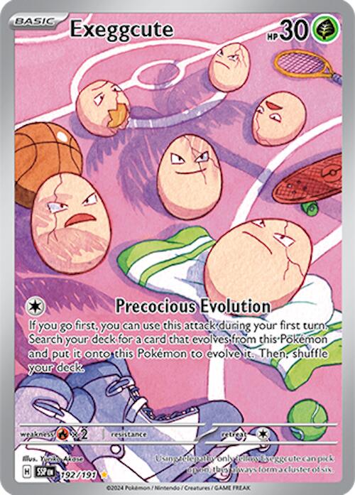 Exeggcute (192/191) [Scarlet & Violet: Surging Sparks] | Mindsight Gaming