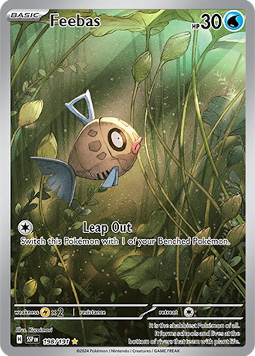 Feebas (198/191) [Scarlet & Violet: Surging Sparks] | Mindsight Gaming