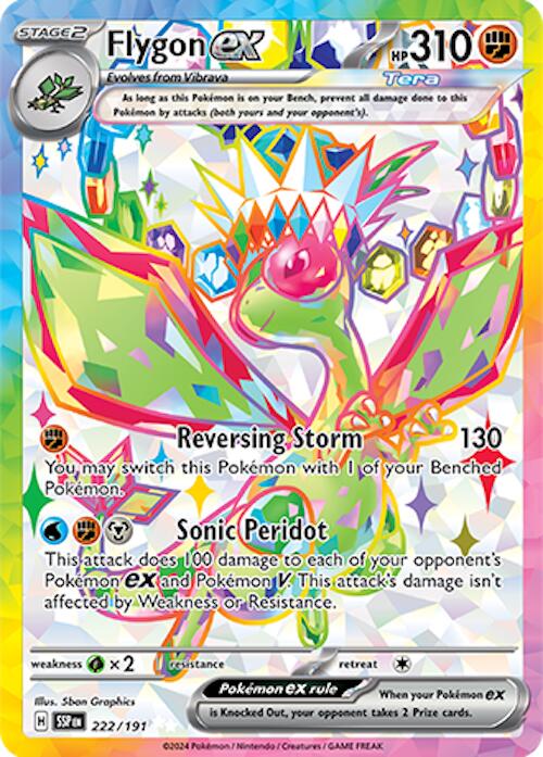 Flygon ex (222/191) [Scarlet & Violet: Surging Sparks] | Mindsight Gaming