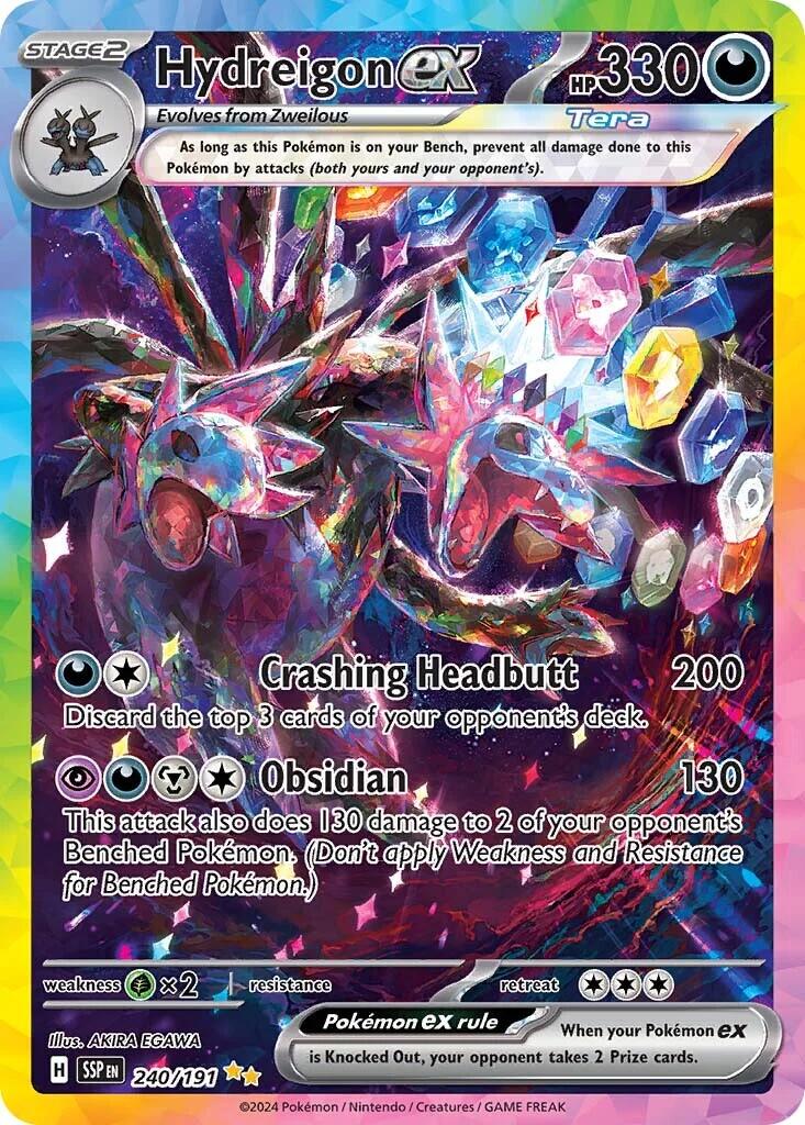 Hydreigon ex (240/191) [Scarlet & Violet: Surging Sparks] | Mindsight Gaming