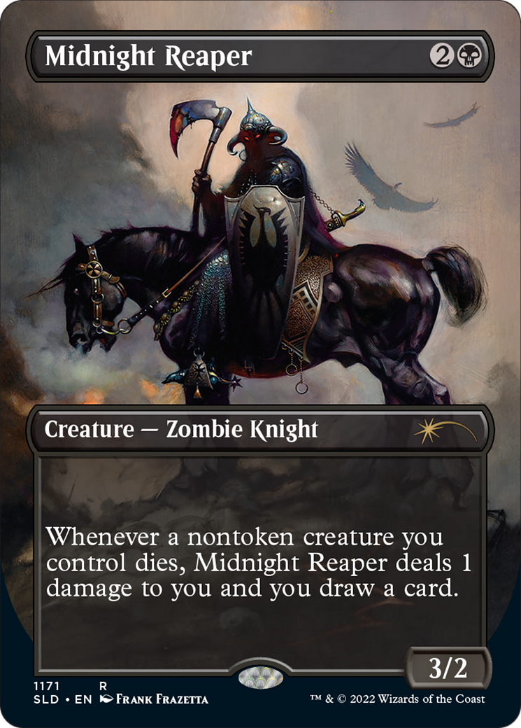 Midnight Reaper (Borderless) [Secret Lair Drop Series] | Mindsight Gaming