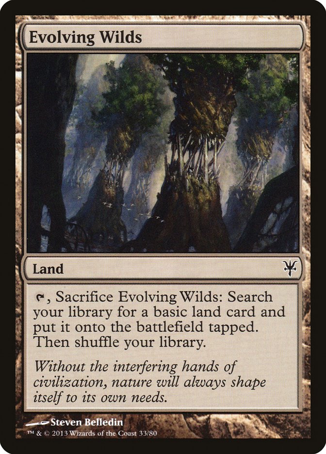 Evolving Wilds [Duel Decks: Sorin vs. Tibalt] | Mindsight Gaming