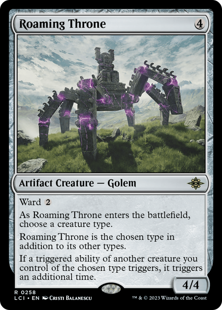 Roaming Throne [The Lost Caverns of Ixalan] | Mindsight Gaming