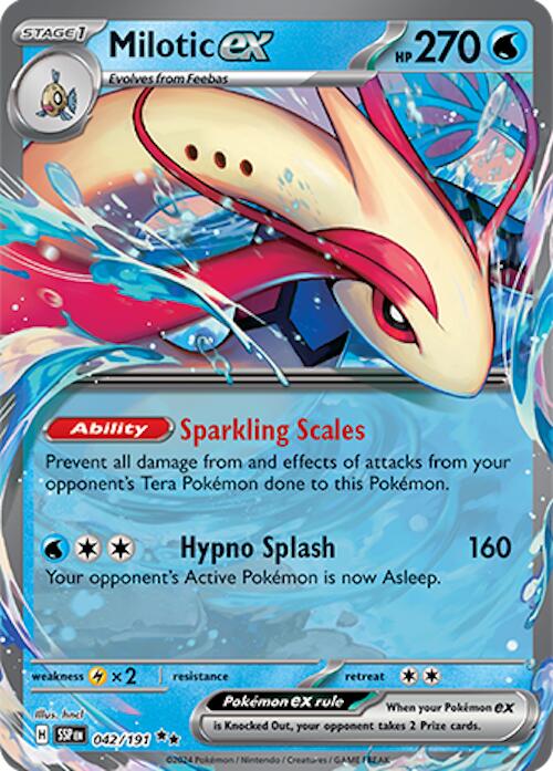 Milotic ex (042/191) [Scarlet & Violet: Surging Sparks] | Mindsight Gaming