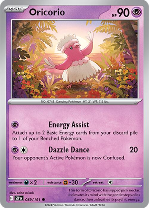 Oricorio (089/191) [Scarlet & Violet: Surging Sparks] | Mindsight Gaming